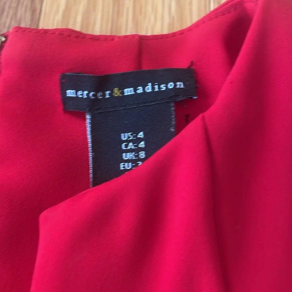 Red shift dress - Picture 3 of 7